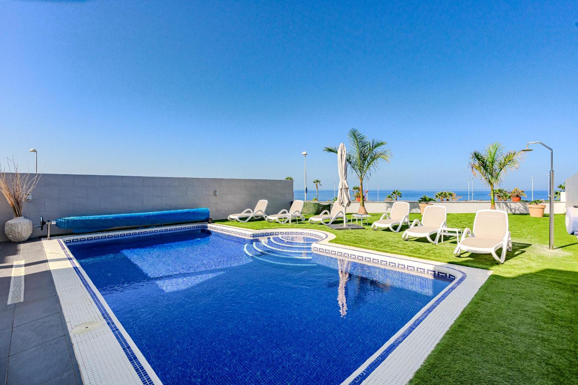 Villa Elisabetta, Luxury Villa With Heated Pool Ocean View In Adeje, Tenerife Costa Adeje  ภายนอก รูปภาพ