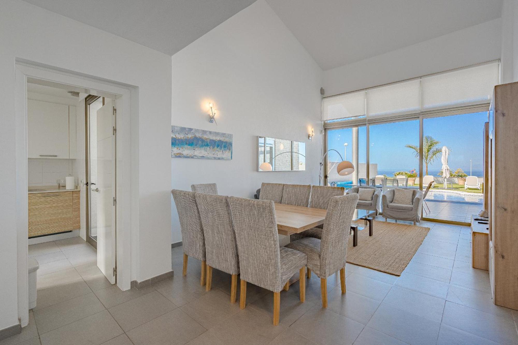 Villa Elisabetta, Luxury Villa With Heated Pool Ocean View In Adeje, Tenerife Costa Adeje  ภายนอก รูปภาพ