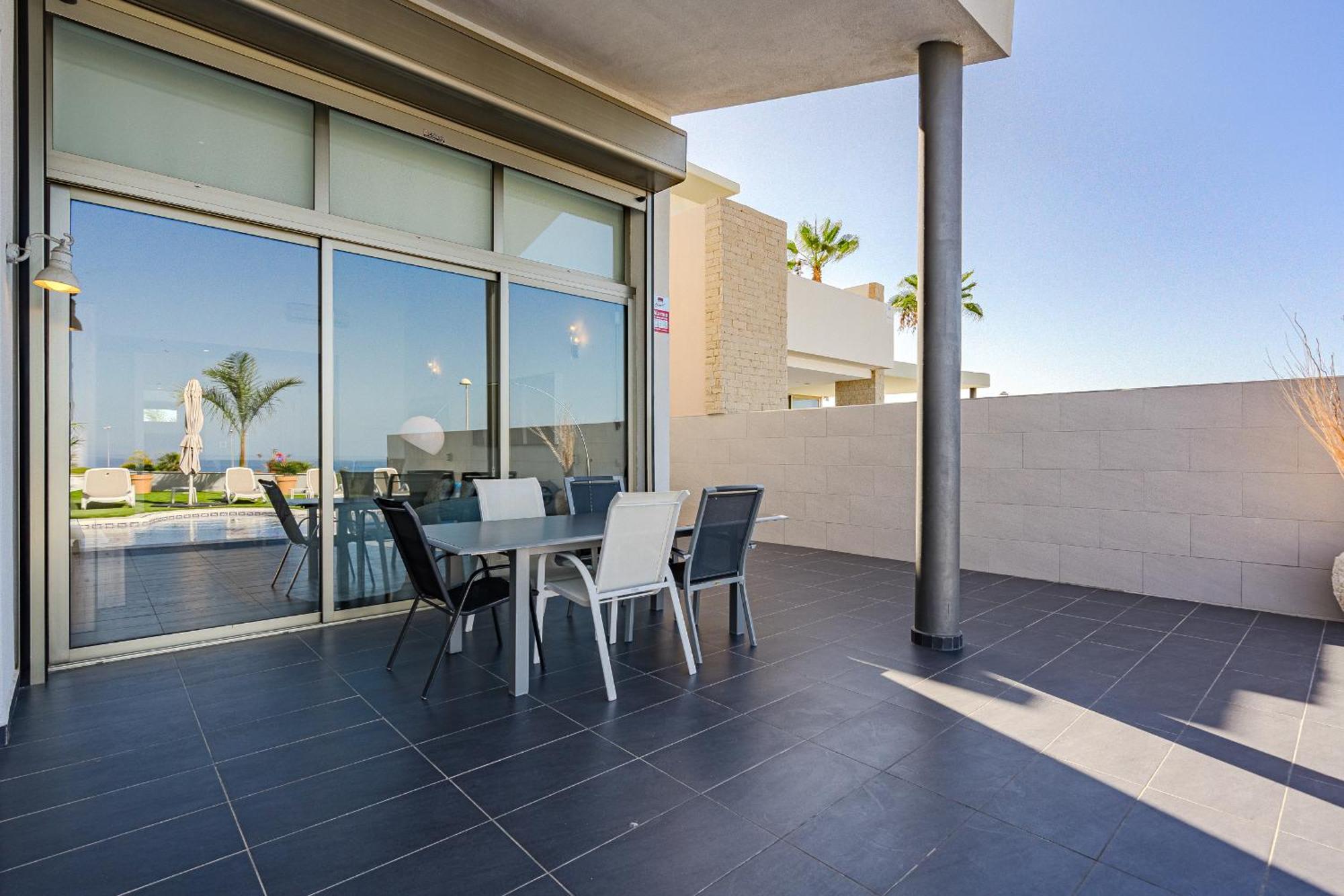 Villa Elisabetta, Luxury Villa With Heated Pool Ocean View In Adeje, Tenerife Costa Adeje  ภายนอก รูปภาพ